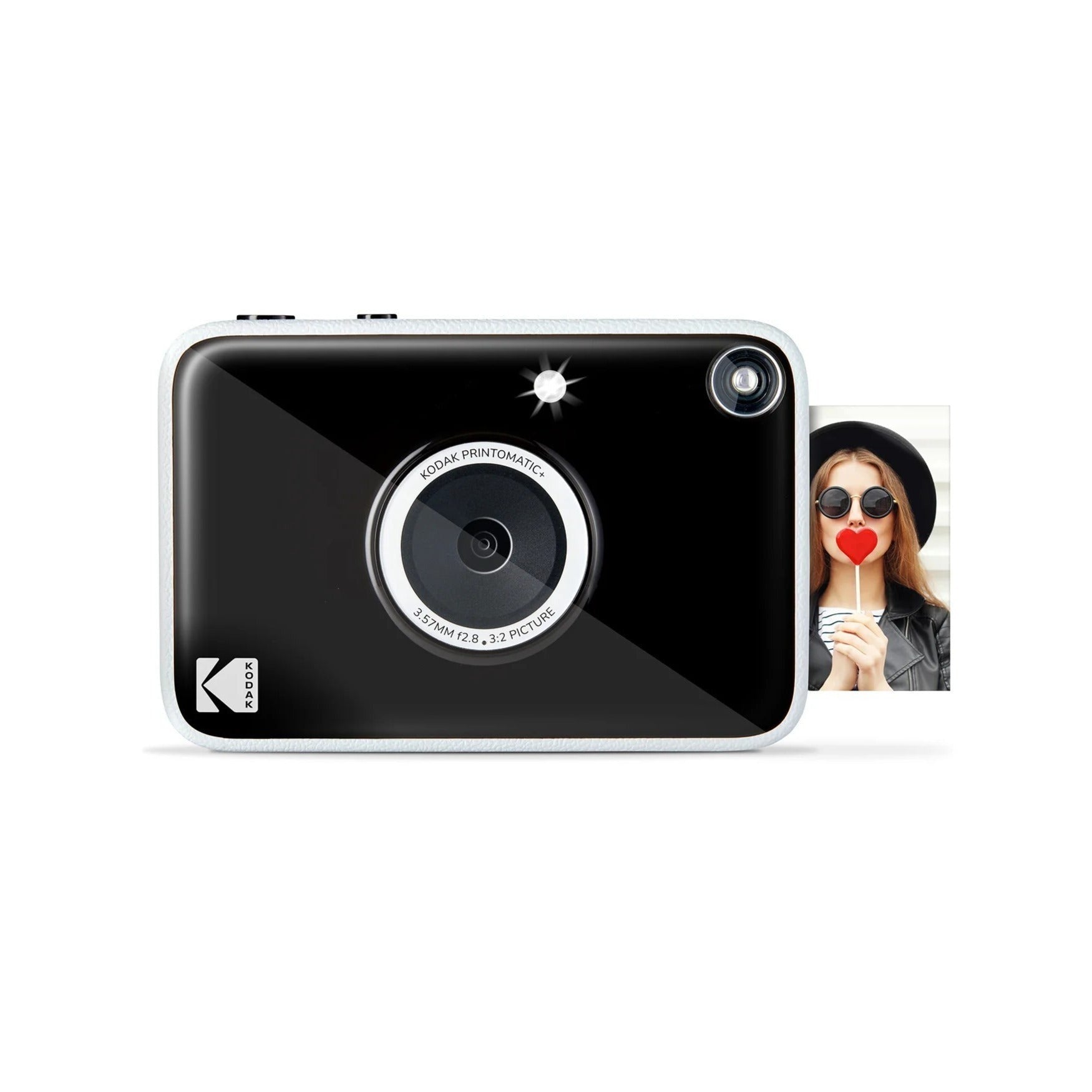 Kodak PRINTOMATIC+ 10MP Instant Digital Camera (Black)