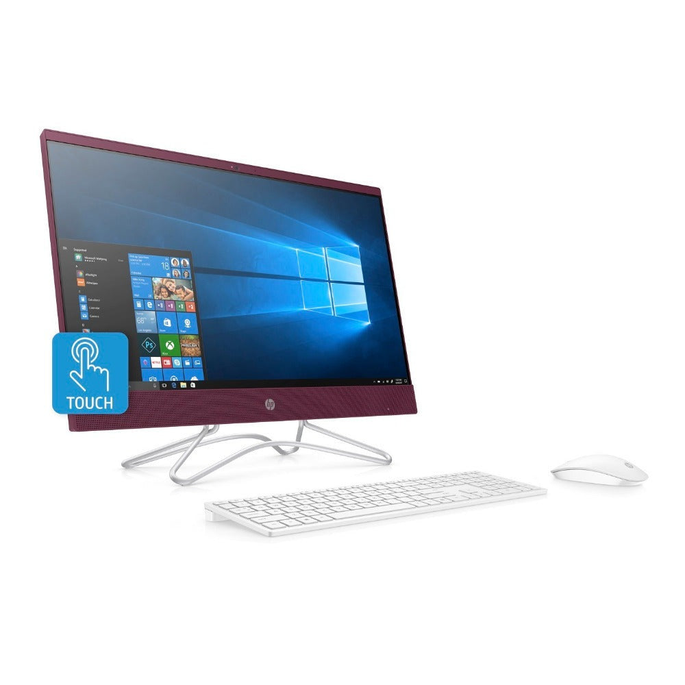 HP 24-F0042CY 23.8" FHD IPS Touch All-in-One PC, AMD A9-9425, 4GB RAM, 1TB HDD, Windows 10 (Certified Refurbished)