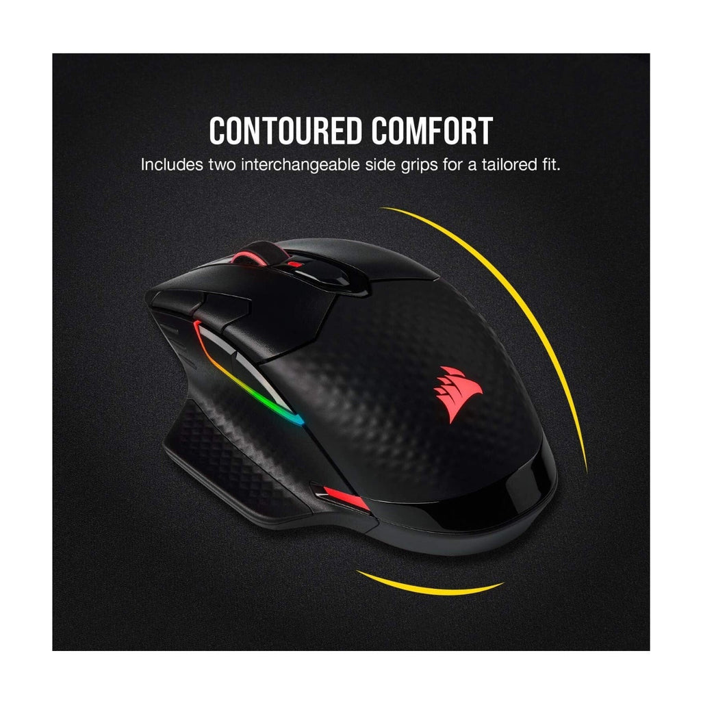 Corsair Dark CORE RGB PRO SE Wireless FPS/MOBA Gaming Mouse (Black)