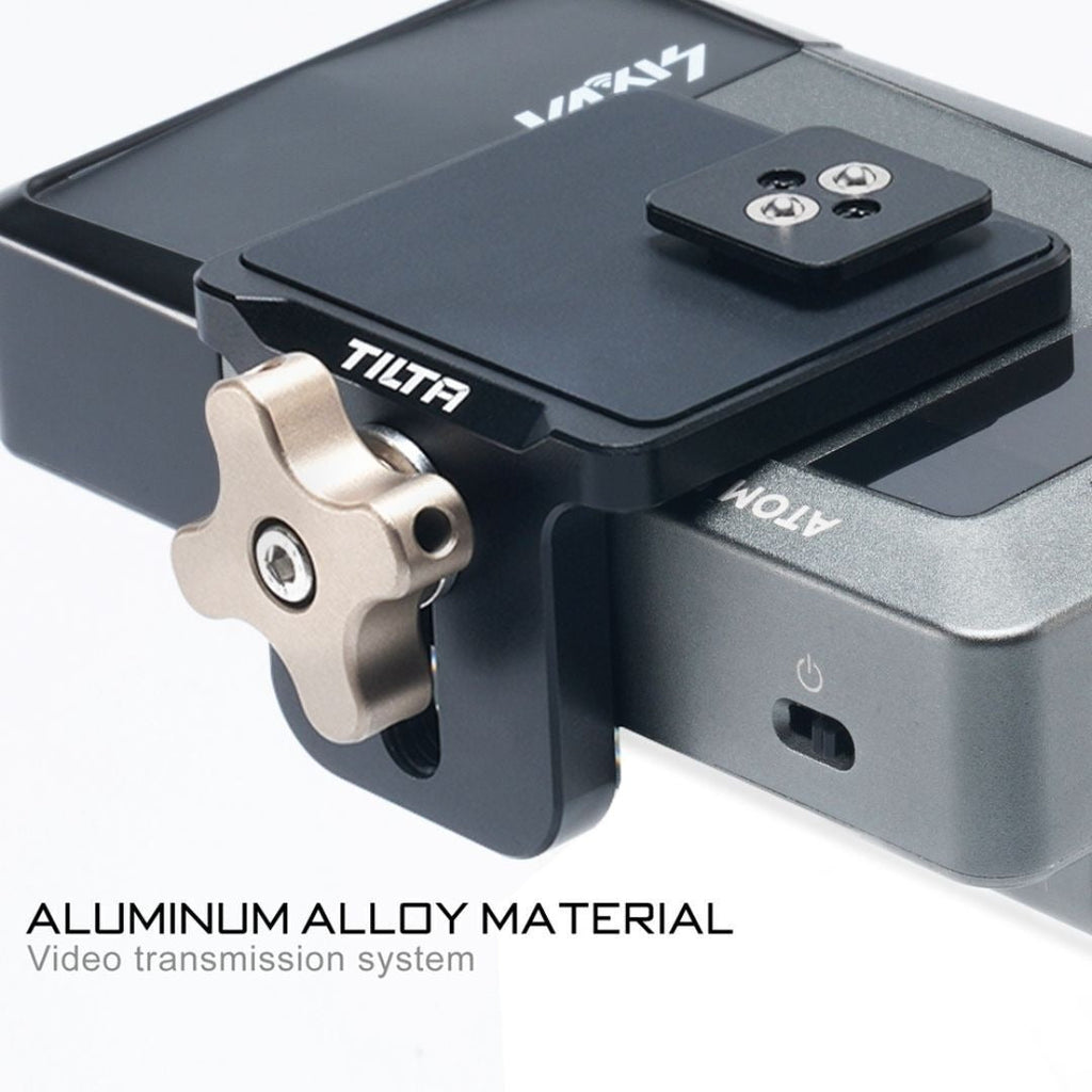 Tilta Wireless Video Mounting Bracket for DJI RS2, RSC2, RS3, RS3 Pro, RS4, and RS4 Pro (Black)