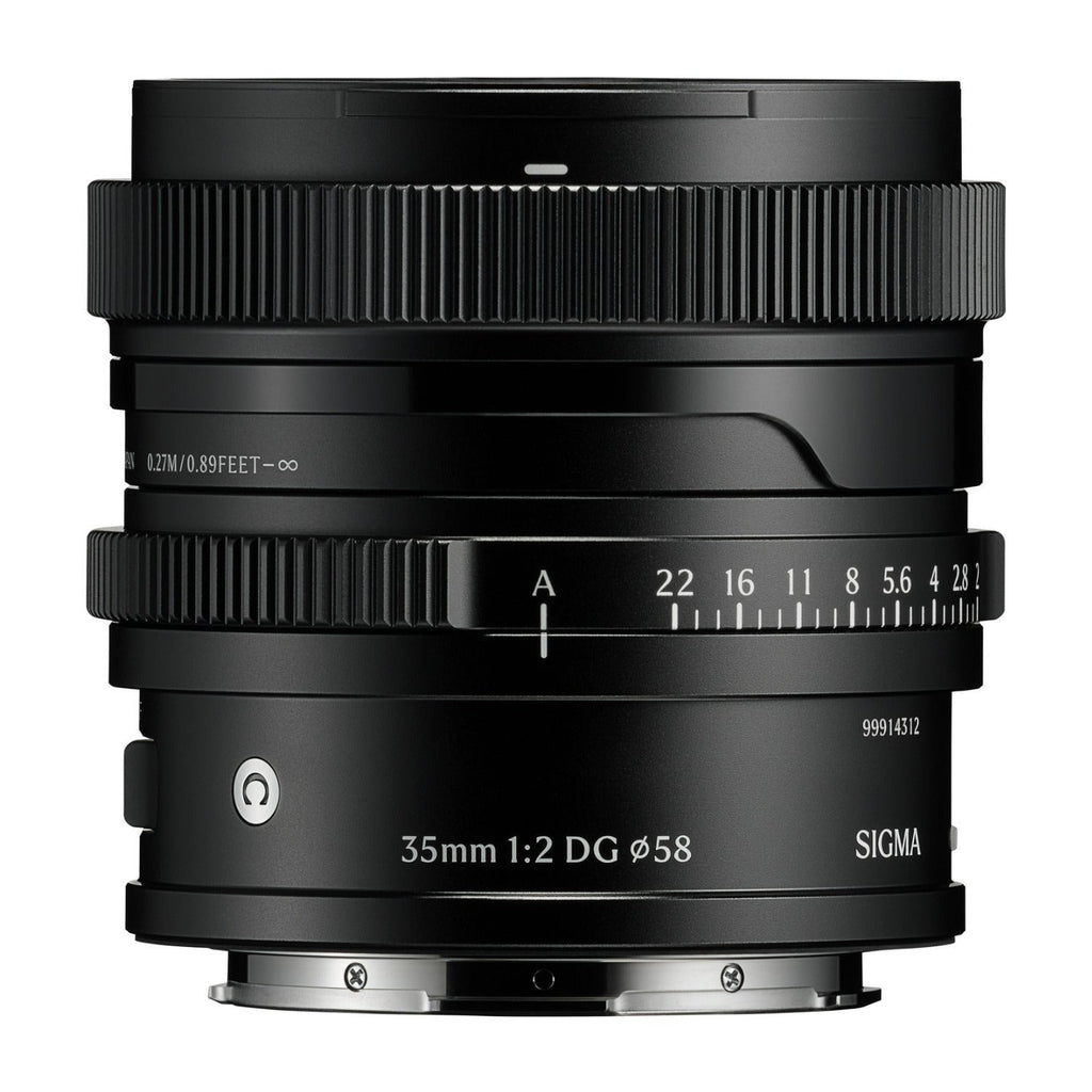 Sigma 35mm F2 DG Black Contemporary Lens for L Mount Bundle