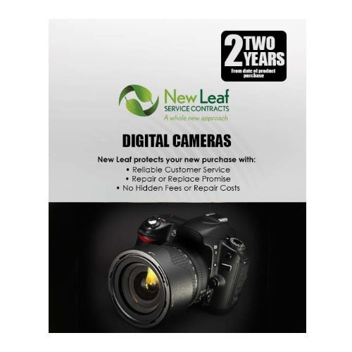 New Leaf 2-Year Digital Cameras Service Plan for Products Retailing Under $10,000