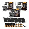 Spypoint FLEX-DARK GPS-Enabled Cellular Trail Camera with Solar Panel and Accs