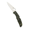 Spyderco Endura 4 Zome 3.80-Inch VG-10 Foldable Steel Blade Knife (Green)