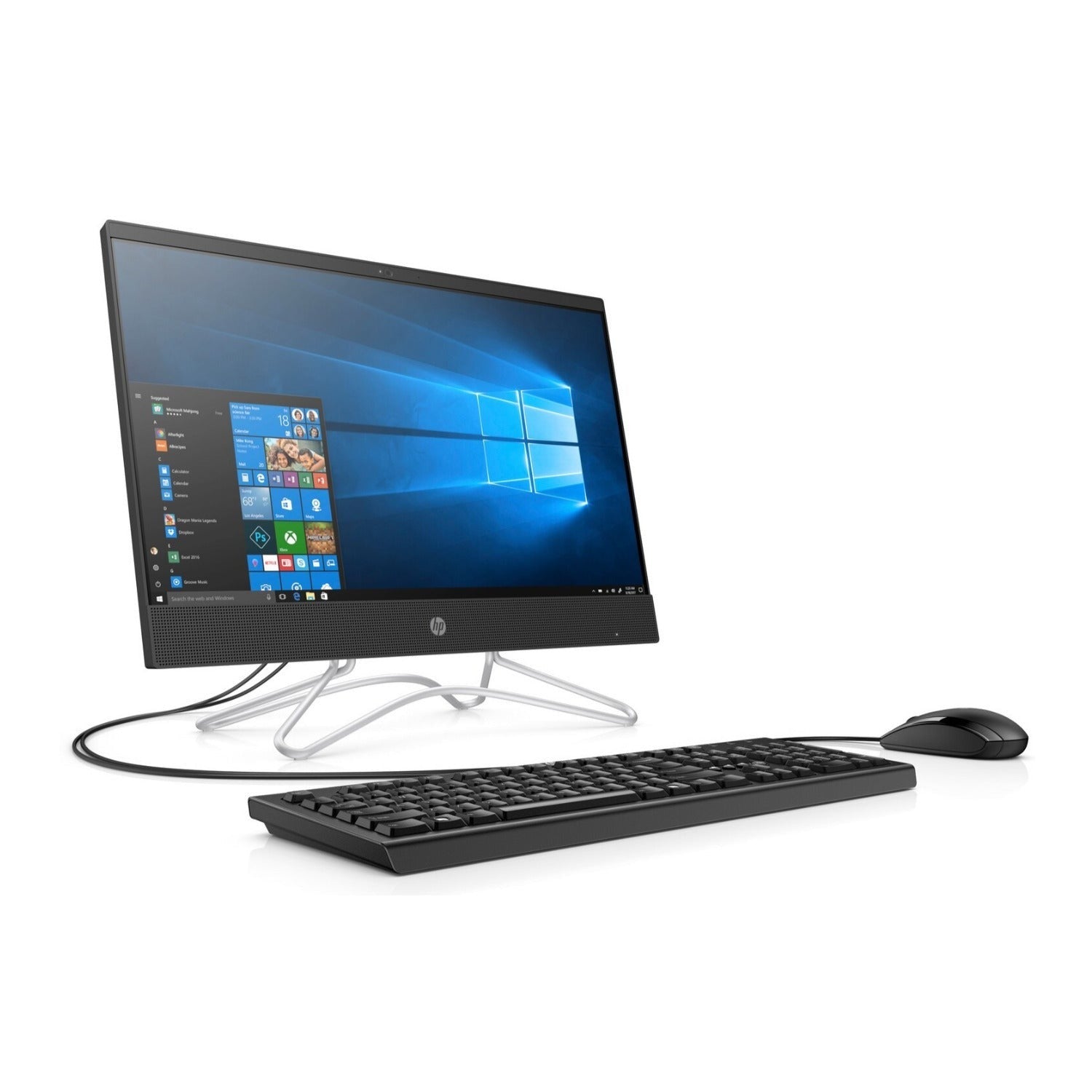 HP 22-C 21.5" FHD All-in-One PC, AMD Ryzen 5 3500U, 8GB RAM, 1TB HDD, Windows 10 (Certified Refurbished)