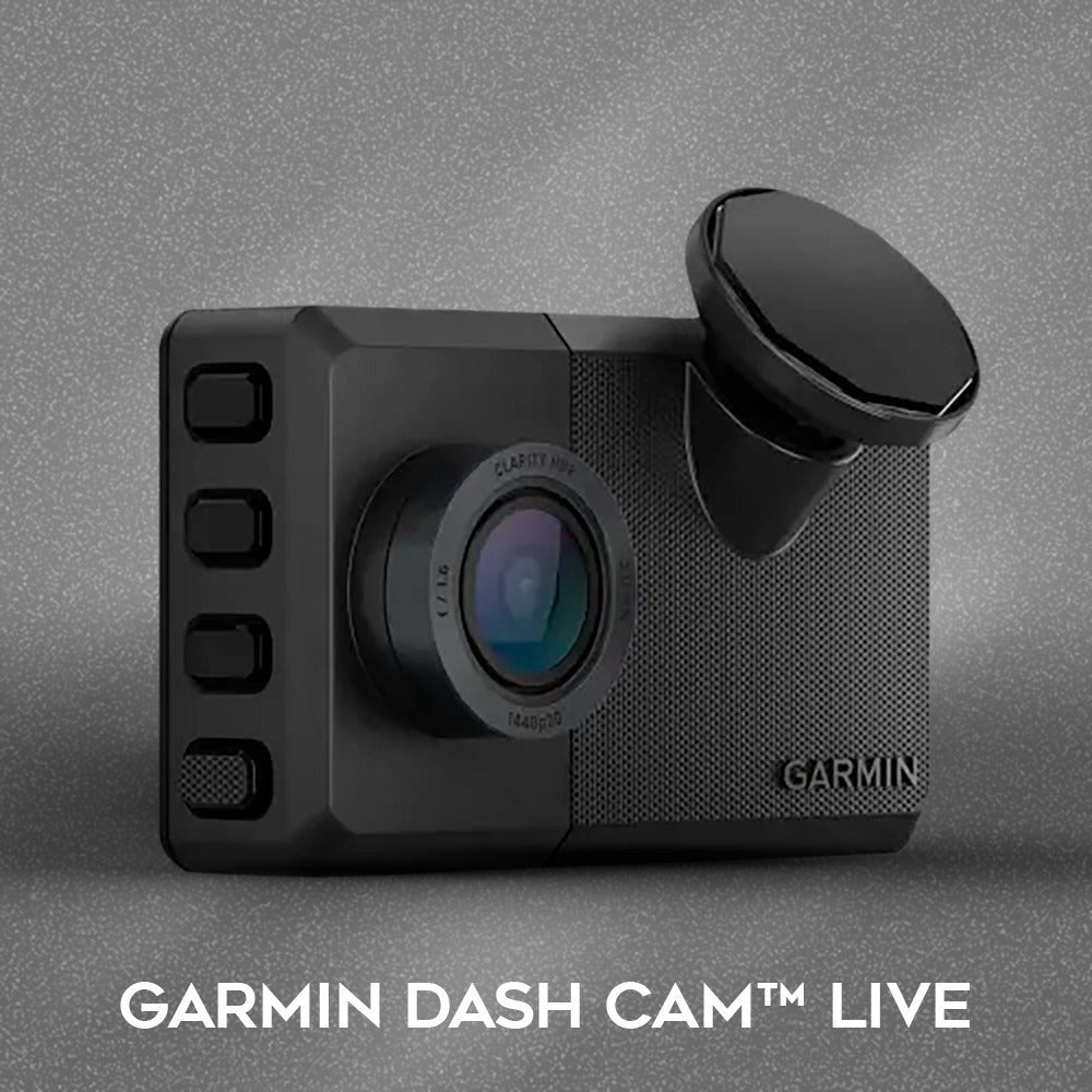 Garmin Dash CamTM Live Bundle with Constant Power Cable and 128GB MicroSDXC Card