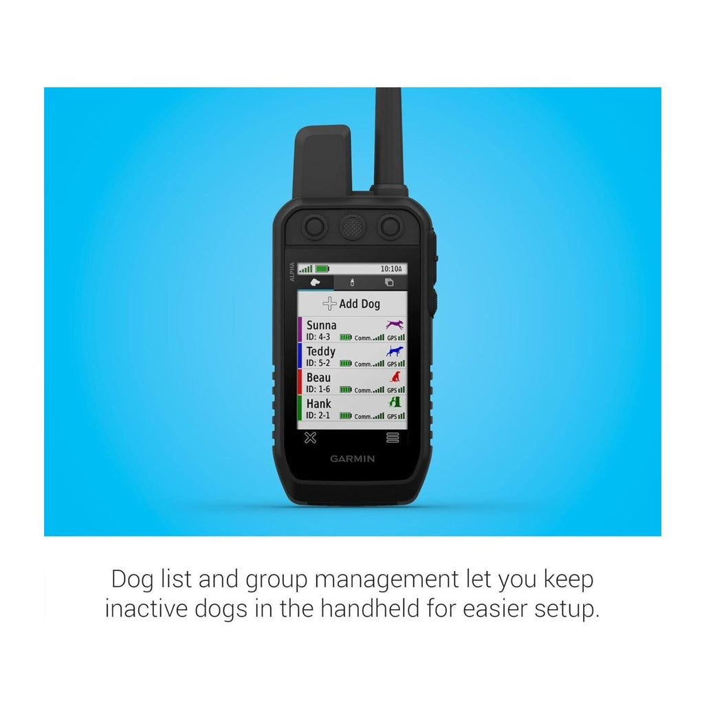 Garmin Handheld and Alpha 300/TT 25 Dog Tracking and Training Collar