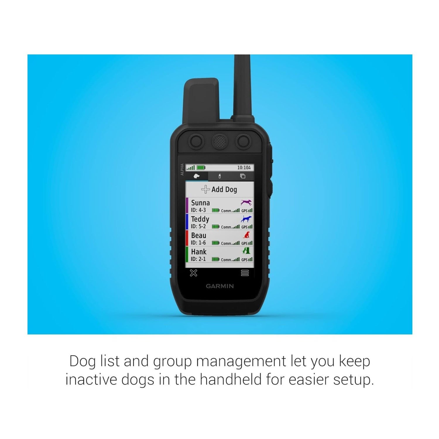 Garmin Handheld and Alpha 300/TT 25 Dog Tracking and Training Collar