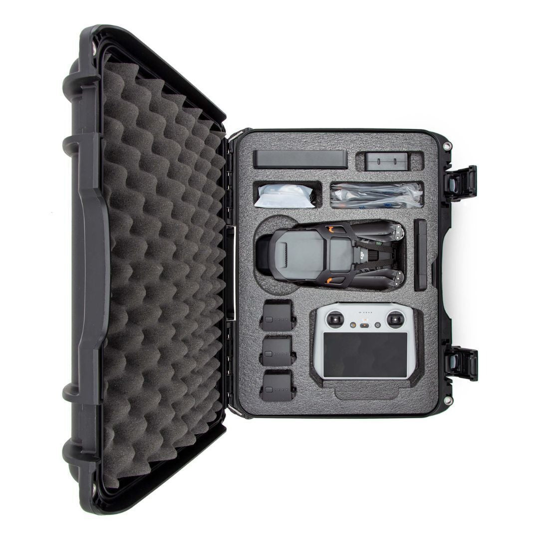Nanuk 925 IP67 Waterproof Hard Case for DJI Mavic 3 Pro Fly More and Cine Premium Combo (Black)