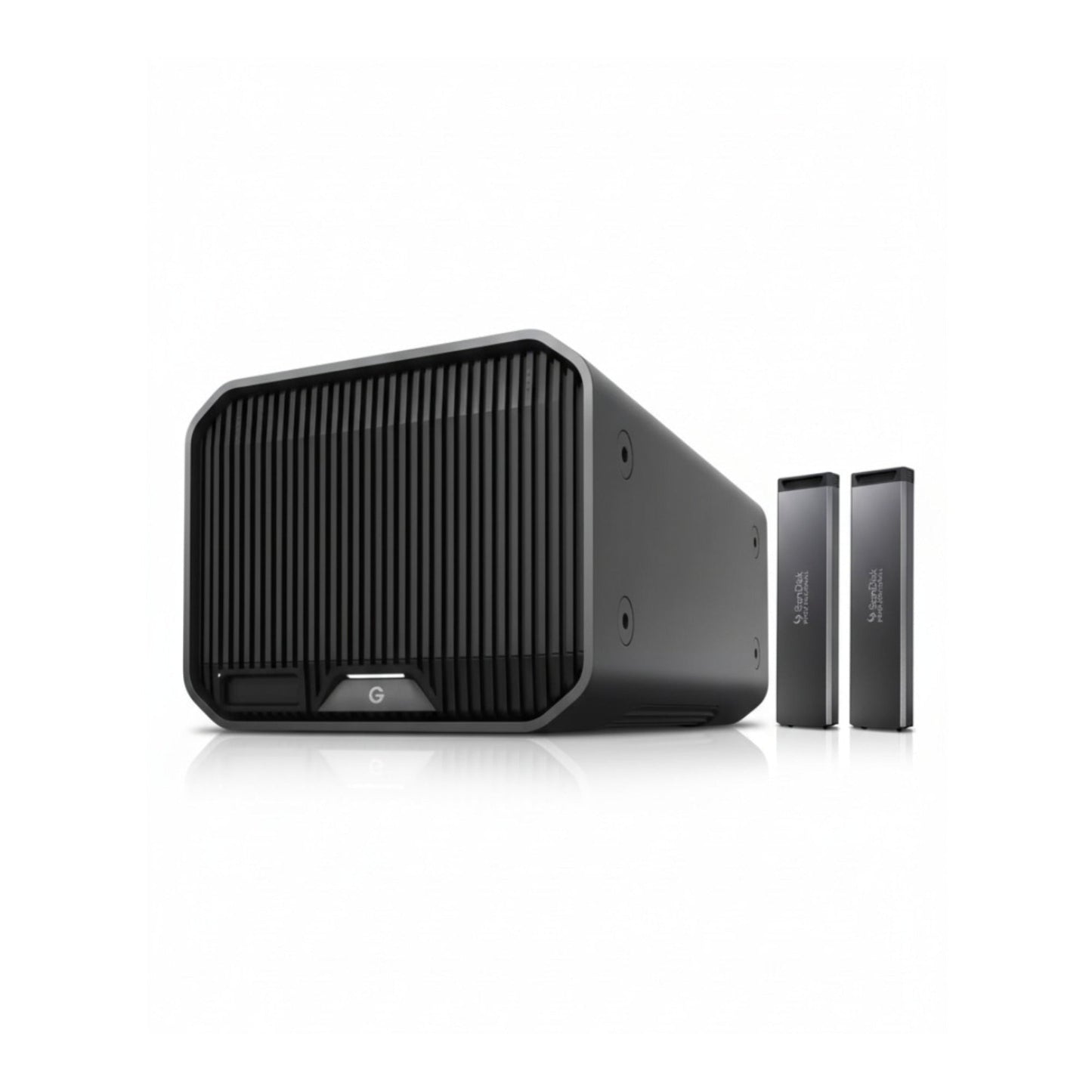 SanDisk Professional G-Raid Project 2 16TB HDD and PRO-BLADE Mag 1TB SSD Bundle