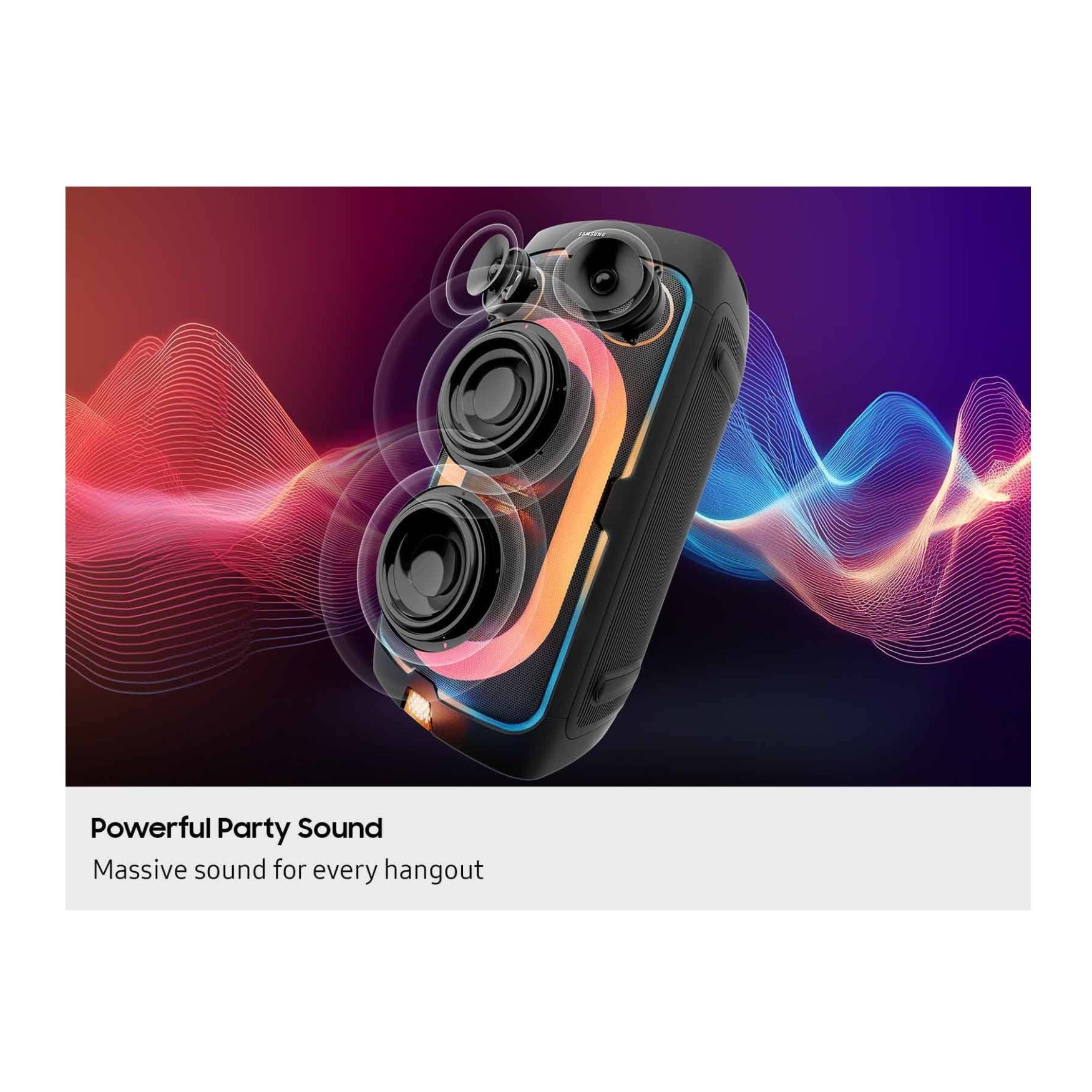 Samsung ST40F Sound Tower Portable Bluetooth Party Speaker with Built-In Battery