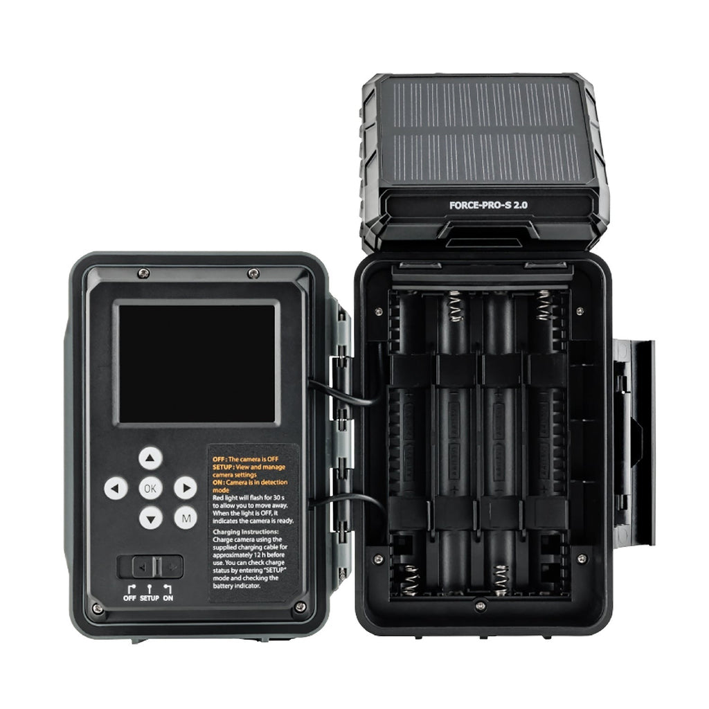 Spypoint FORCE-PRO-S 2.0 Trail Camera (4-Pack) with Accessories Bundle