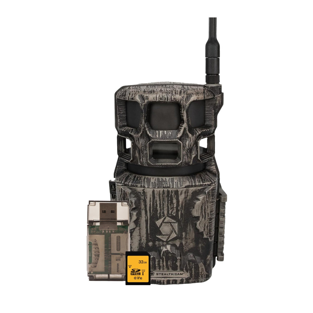 Stealth Cam Revolver Pro 3.0 Trail Camera Bundle with Memory Card and Reader