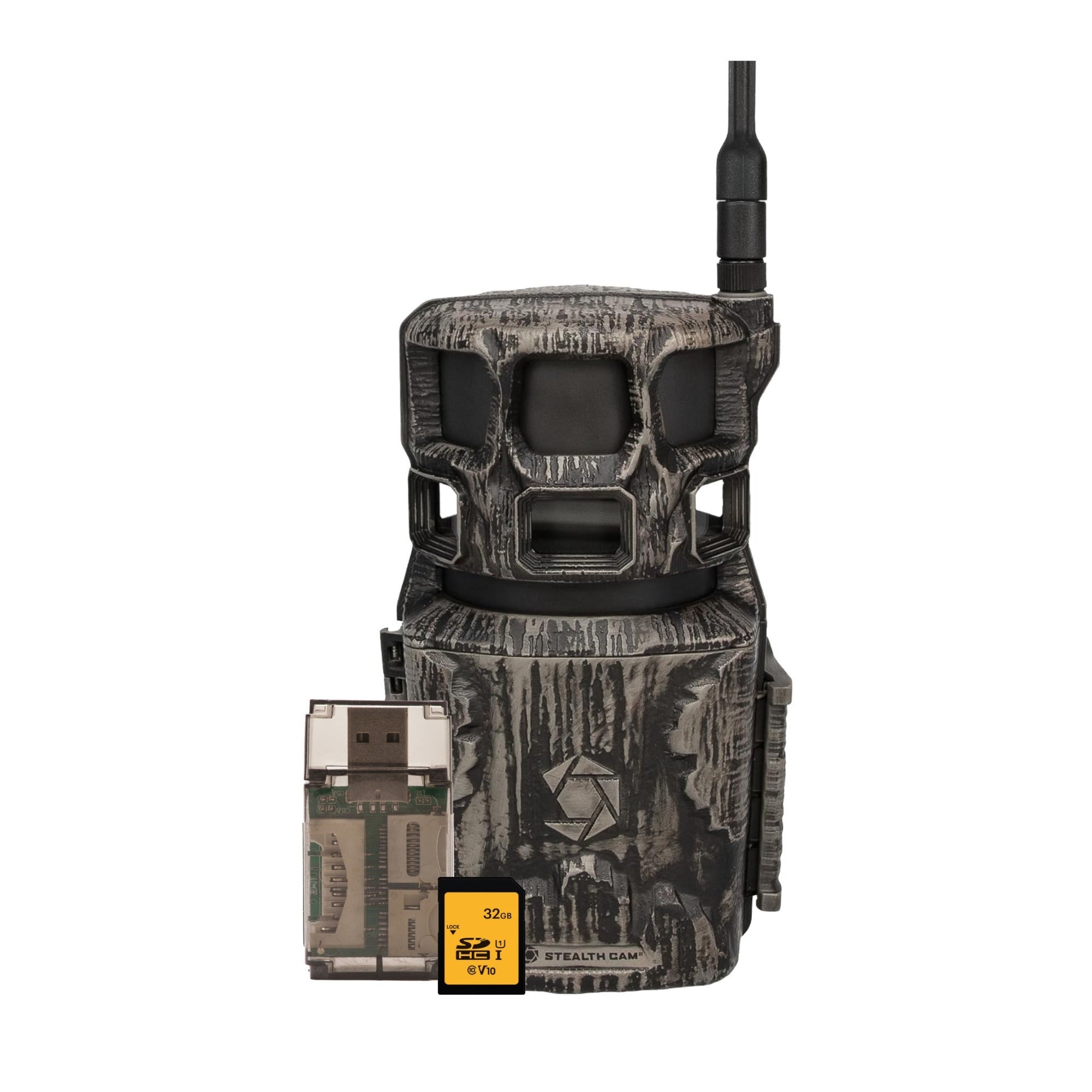 Stealth Cam Revolver Pro 3.0 Trail Camera Bundle with Memory Card and Reader