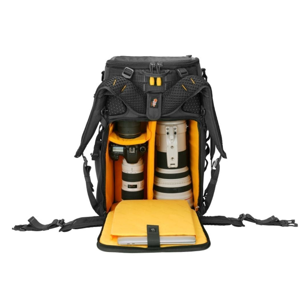 Vanguard Alta Sky 68 Large Camera Backpack with Padded Inserts and Ergonomic Design (Dark Gray)