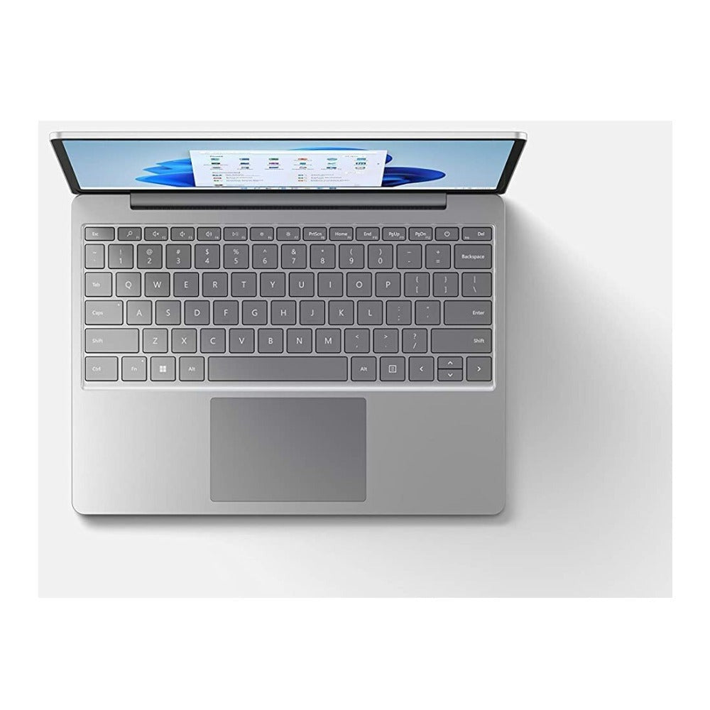 Microsoft Surface Go Laptop 12.4" Touch Laptop, Intel Core i5-1035G1, 8GB RAM, 256GB SSD, Platinum (Certified Refurbished)