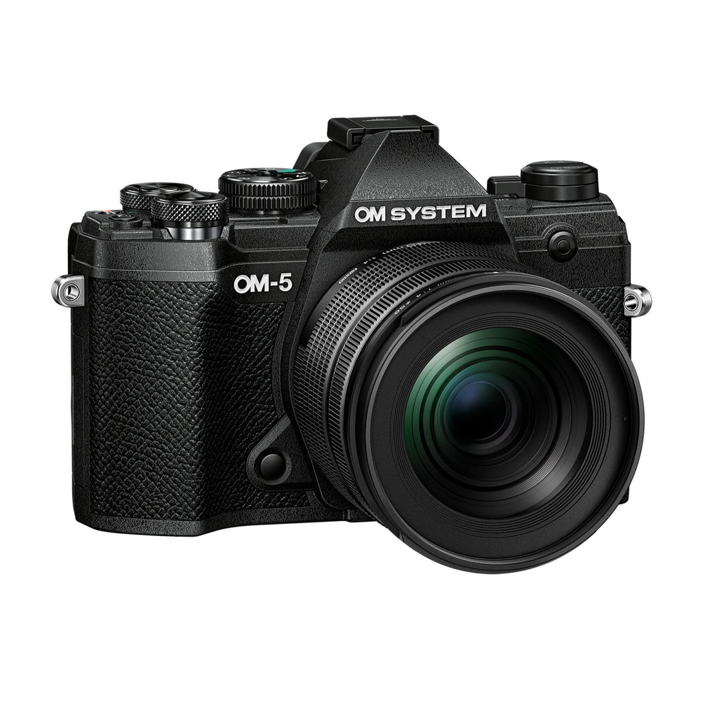 OM SYSTEM OM-5 Mirrorless Camera with 12-45mm Lens (Black)