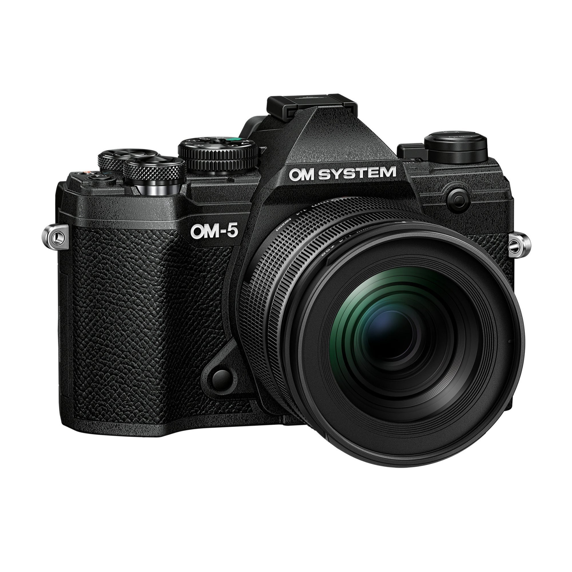 OM SYSTEM OM-5 Mirrorless Camera with 12-45mm Lens (Black)