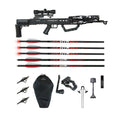 Killer Instinct Tempr-X 405 Crossbow with Case, Bolts, Crank, and Broadhead