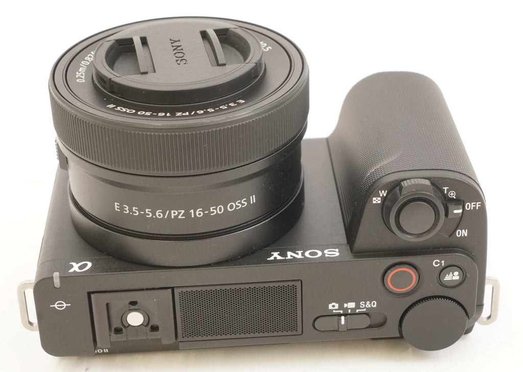 Sony Alpha ZV E10 II Content Creators Black Camera with Mirrorless Lens Bundle (Used)