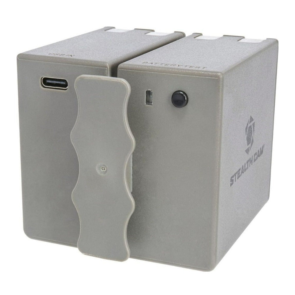 Stealth Cam 360 Cam Max Cartridge Lithium Battery 2-Pack with Card Reader Bundle