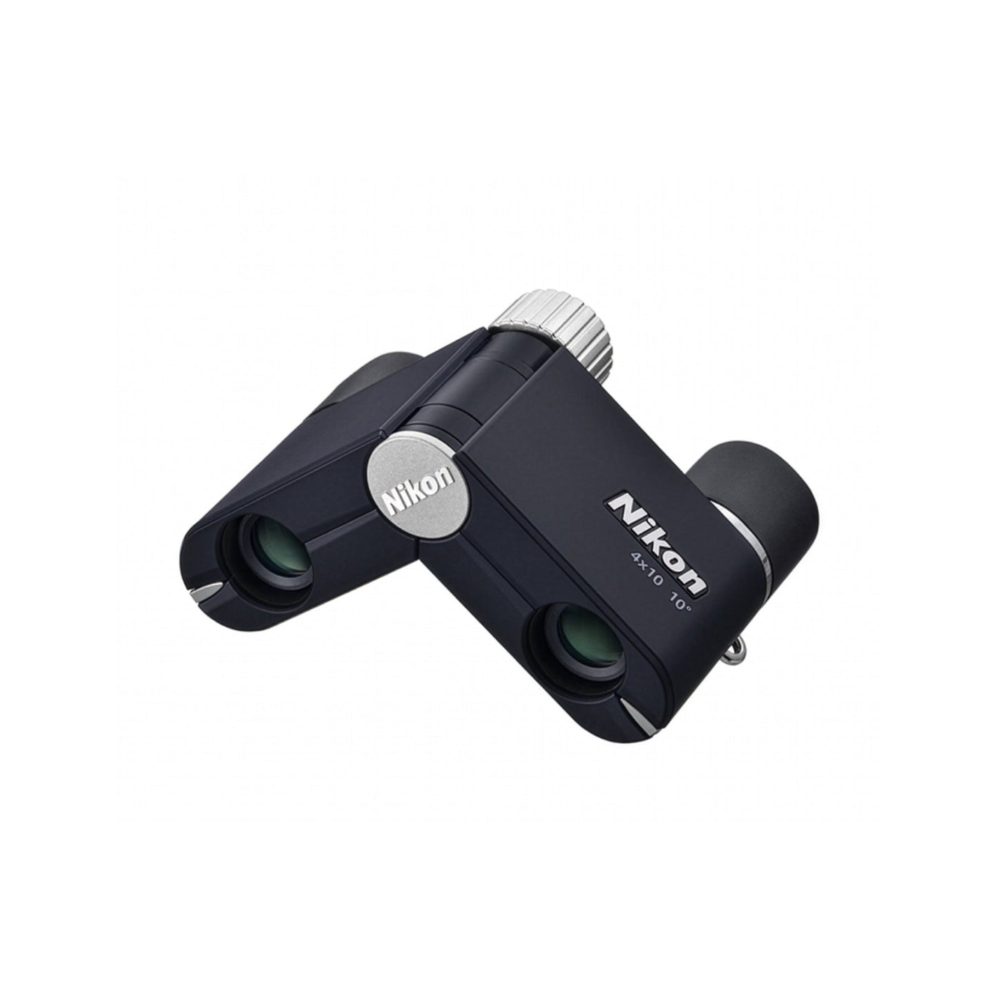 Nikon 4x10D CF Lightweight Pocket Binoculars with 4x Magnification (Dark Navy)