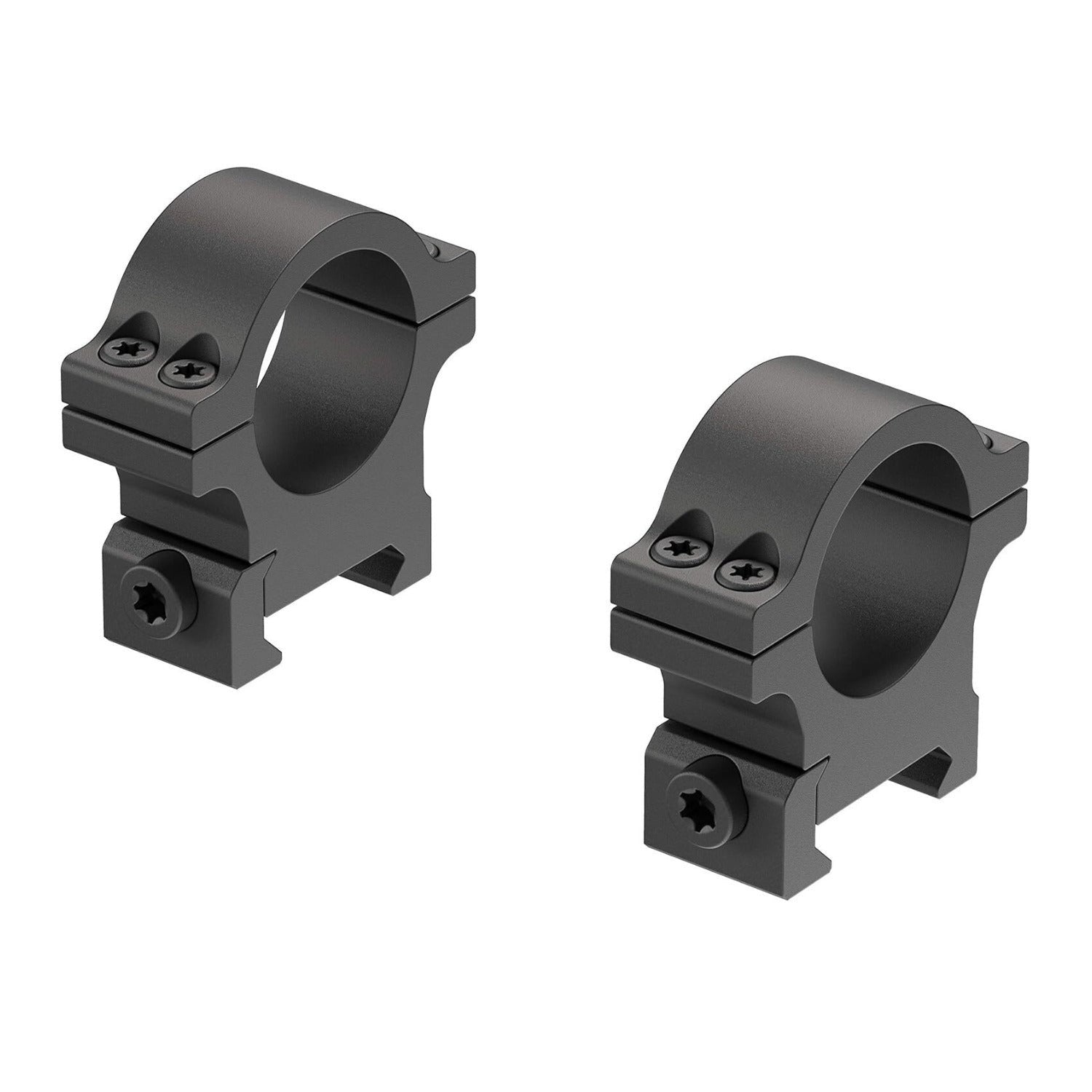 Leupold Open Range Cross-Slot Rings 1-Inch Medium Matte Finish