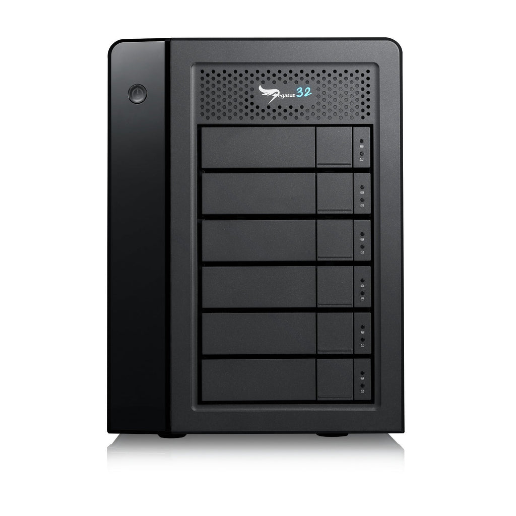 Promise Technology Pegasus32 R6 60TB 6-Bay Thunderbolt 3 RAID Array (6 x 10TB)