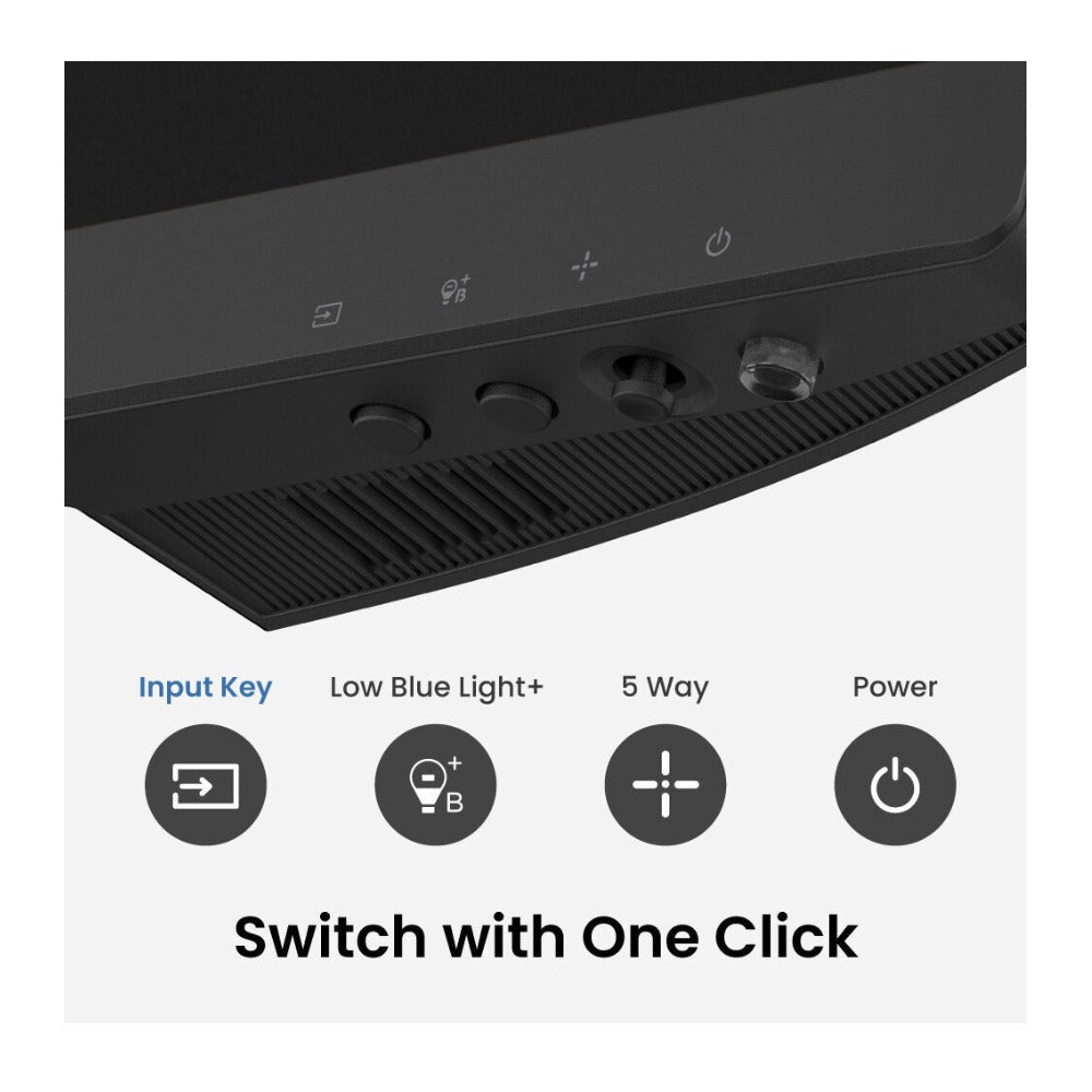 BenQ 23.8-Inch 1080p FHD Eye-Care Monitor with 100Hz Refresh Rate
