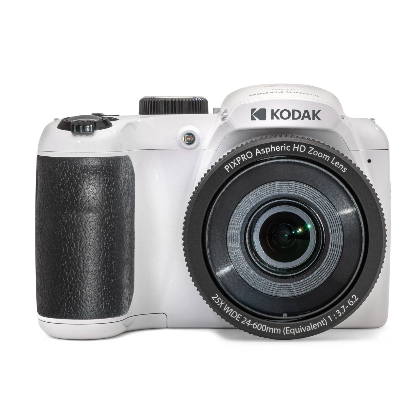 Kodak PIXPRO AZ255 Astro Zoom 16MP Digital Camera (White) with 64GB Memory Card and Accessory Bundle
