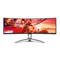 AOC AG493UCX 49" Curved Ultrawide Gaming Monitor, 5120x1440, 120Hz, FreeSync (Certified Refurbished)