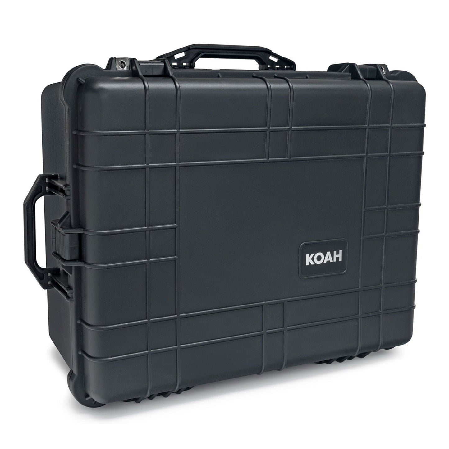 Koah Weatherproof Wheeled Hard Case with Customizable Foam (25 x 20 x 12 Inch)