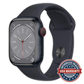 Apple Watch Series 8 GPS 45mm Aluminum Case with Sport Band (Midnight) (Used)