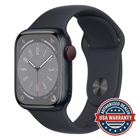 Apple Watch Series 8 GPS 45mm Aluminum Case with Sport Band (Midnight) (Used)