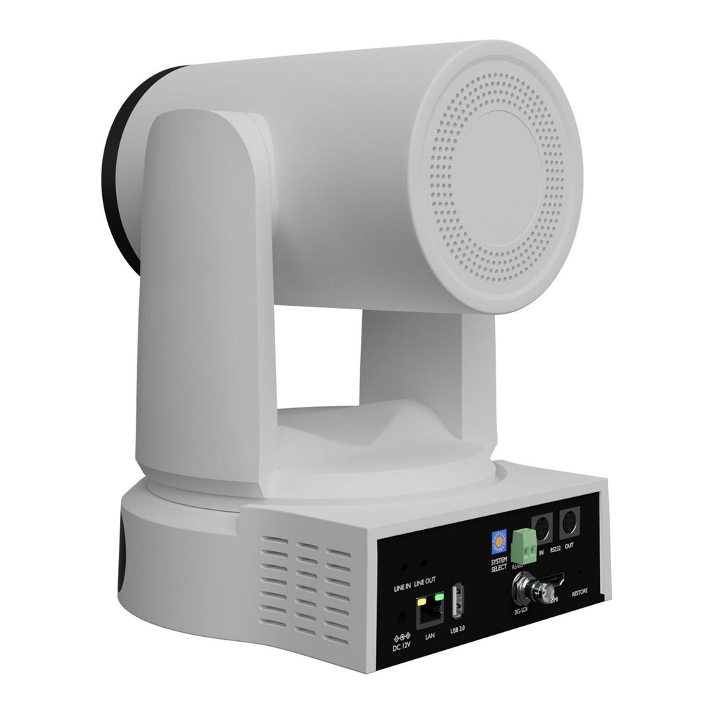 PTZOptics Link 4K SDI/HDMI/USB/IP PTZ Camera with 30x Optical Zoom (White)