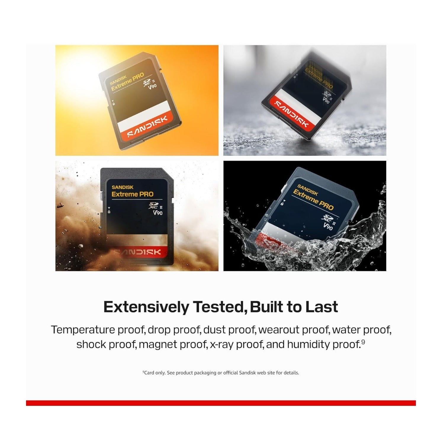 SanDisk 1TB Extreme PRO SD UHS-II V90 SDXC Memory Card