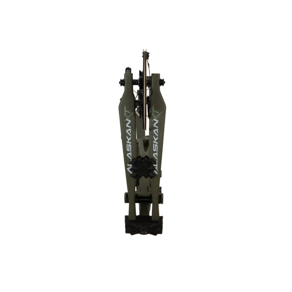 Alaskan XT 335 FPS Compound Bow with 55-70 lb Draw Weight (Right Hand, Olive)