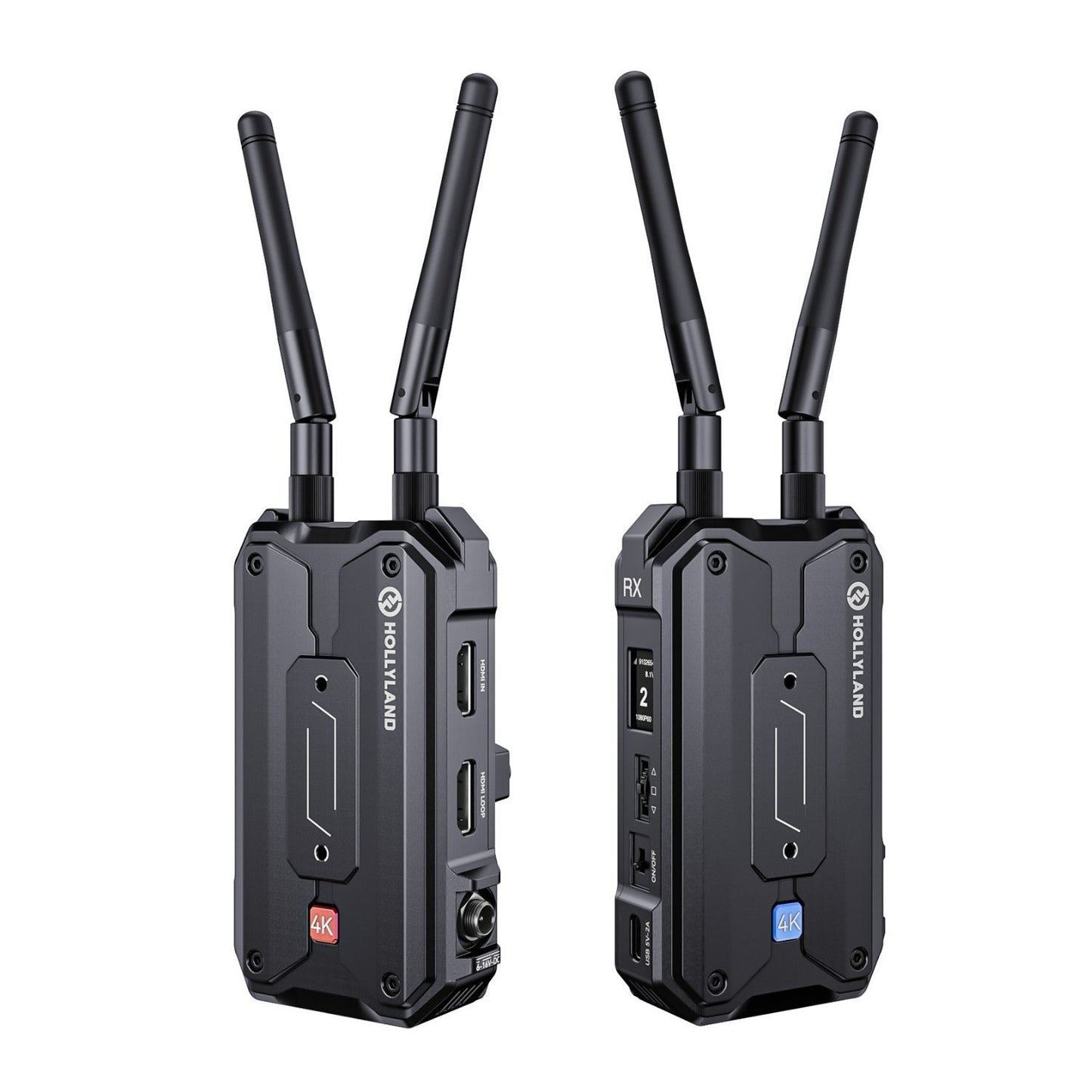 Hollyland Pyro H Wireless HDMI Bundle with Wasabi Power Battery and Charger Kit