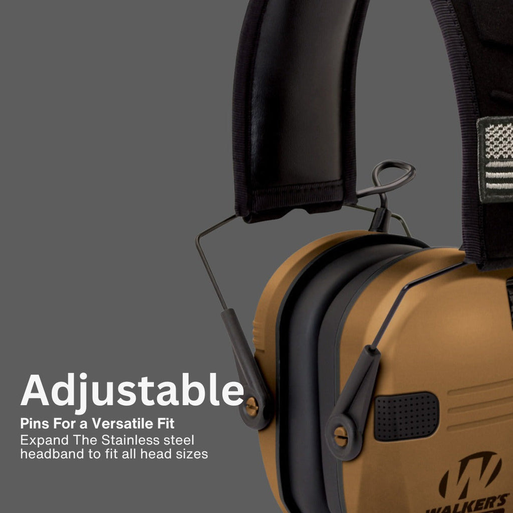 Walkers Razor Walkie Talkie Bundle with Ear Muffs and Accessories