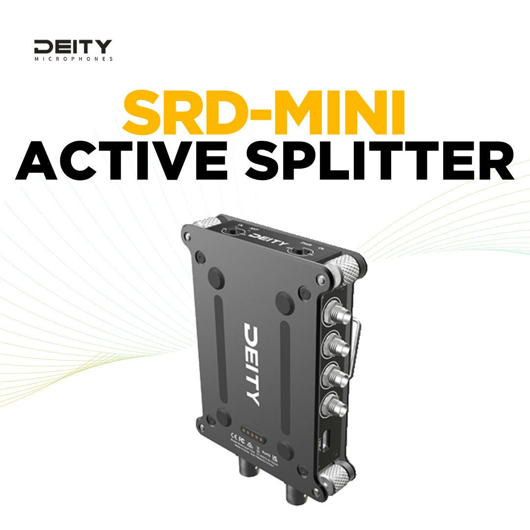 Deity SRD Mini 4 Channel Black Radio Frequency Distribution Device Bundle