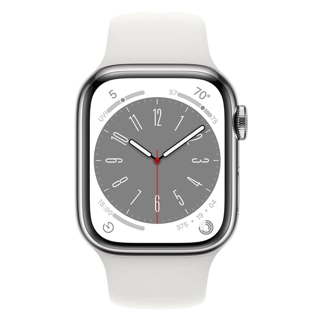 Apple Watch Series 8 (GPS + Cellular, 41mm) – Silver Aluminum Case (Used)