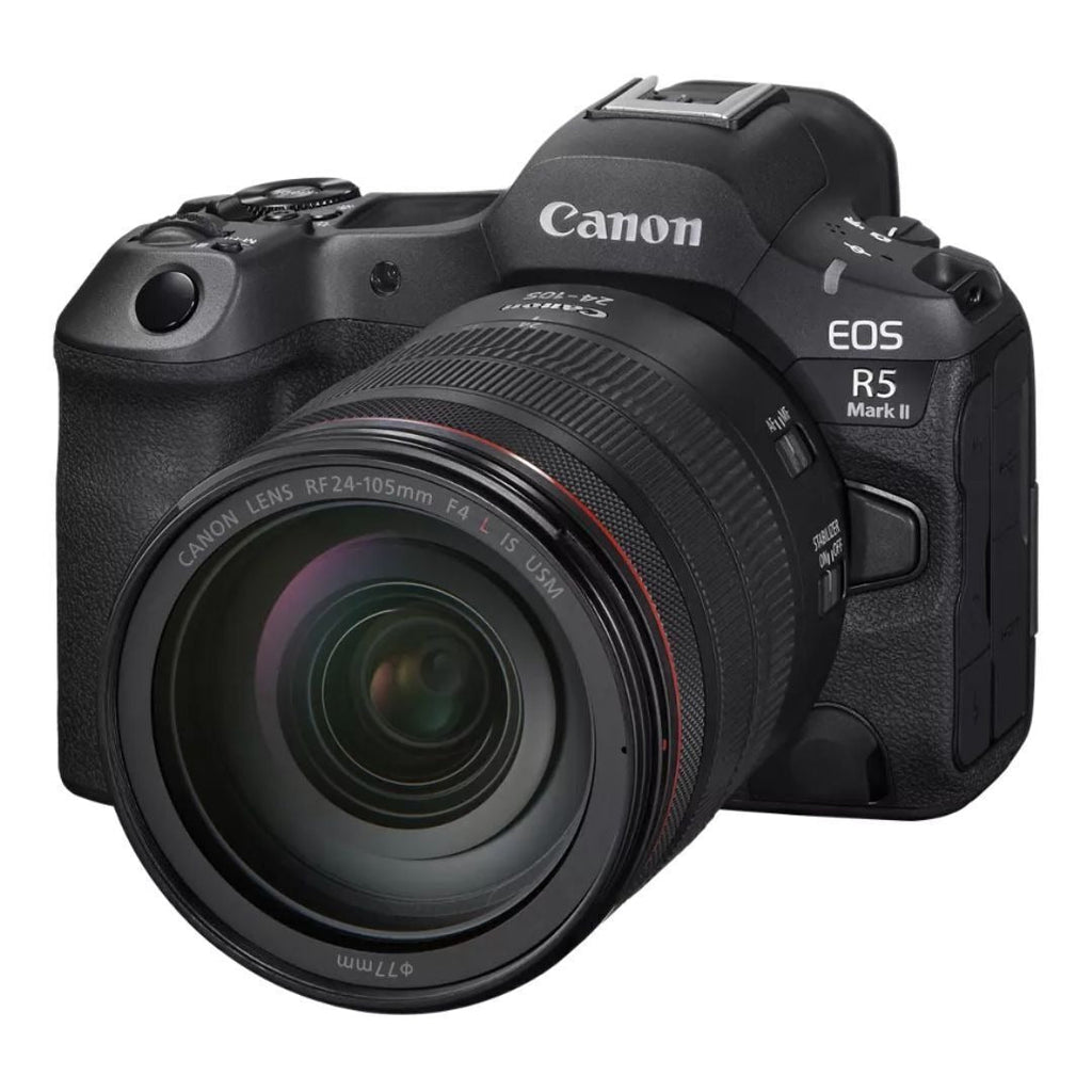 Canon EOS R5 Mark II Mirrorless Camera with RF24-105mm F4 L IS USM Lens Bundle