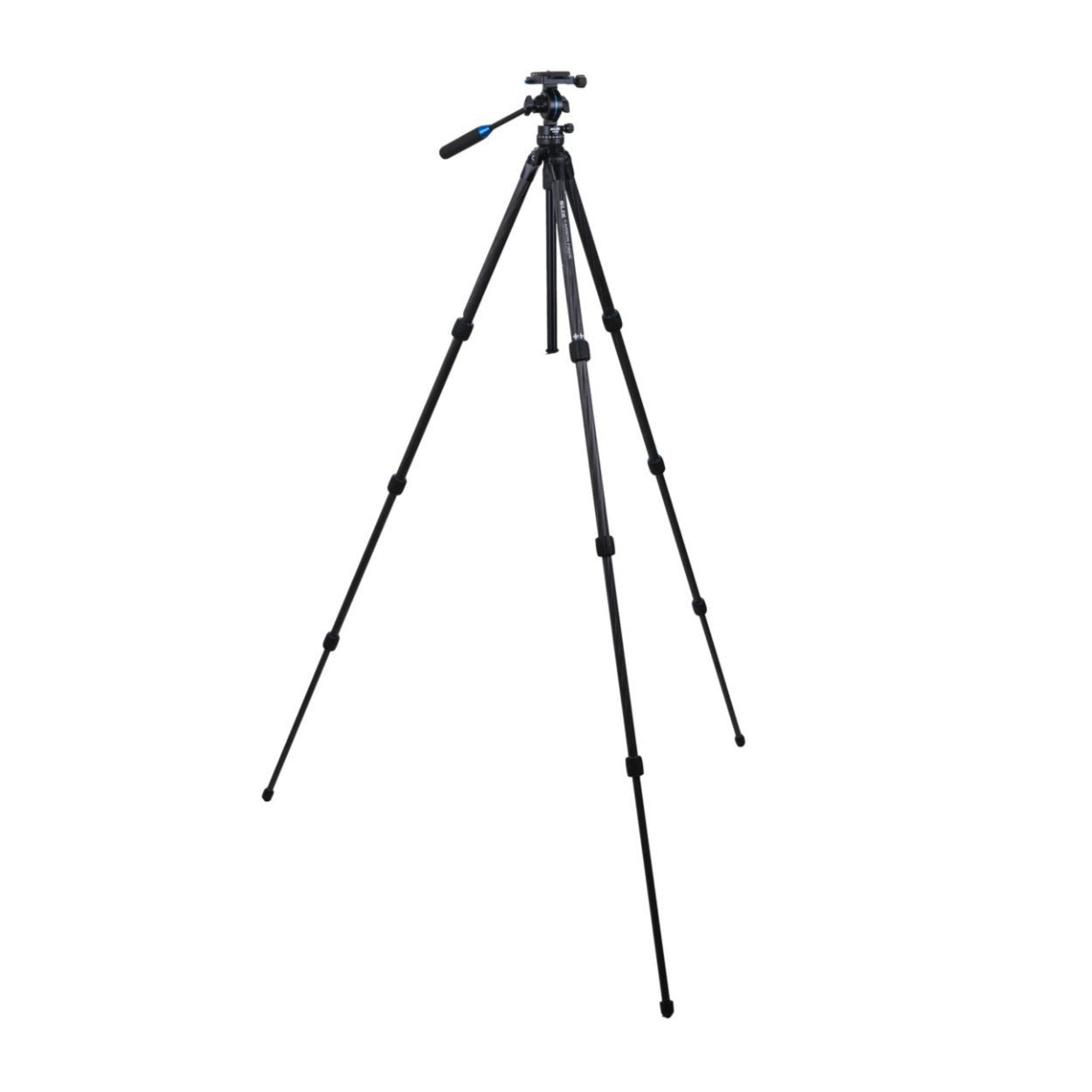 Slik PRO 634CF-SVH Carbon Fiber Tripod with SVH-501 Compact Fluid Video Head