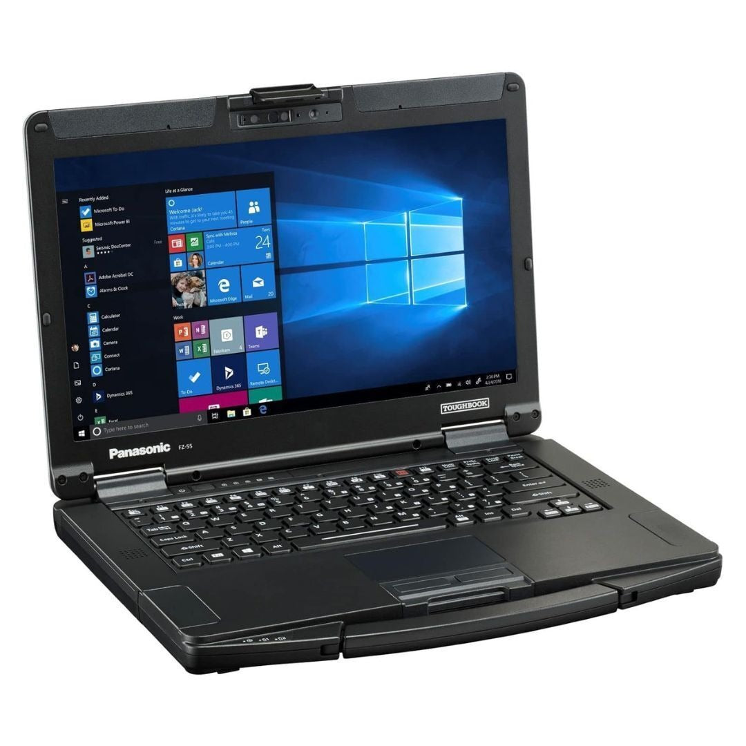 Panasonic Toughbook FZ-55 14" FHD Touch Laptop, Intel Core i5-8356U, 16GB RAM, 512GB SSD, 4G LTE, Windows 11 Pro (Certified Refurbished)