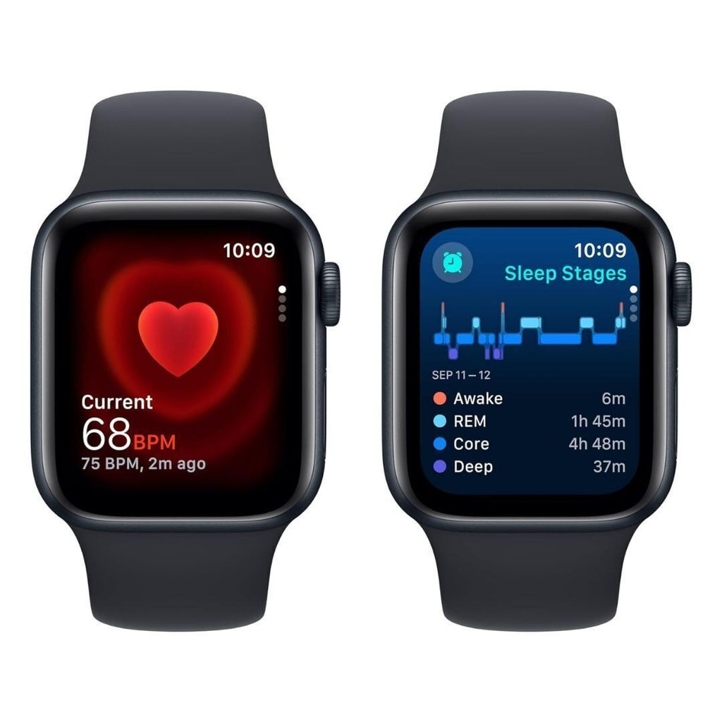 Apple Watch SE (2nd Gen) GPS + Cellular 40mm Midnight Aluminum Case with Midnight Band (Certified Refurbished)