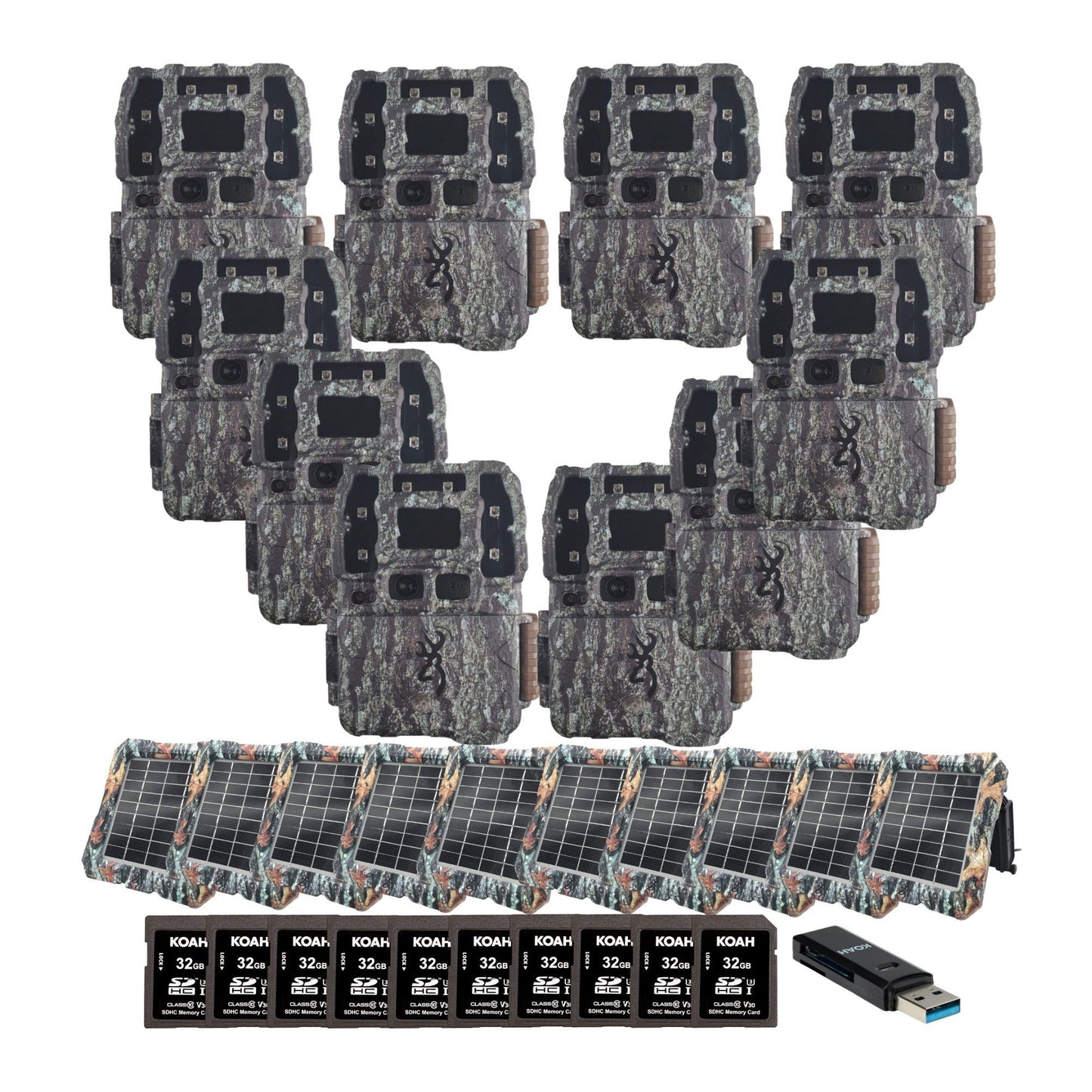 Browning Trail Cameras Strike Force Pro DCL Nano 26MP Trail Camera Bundle
