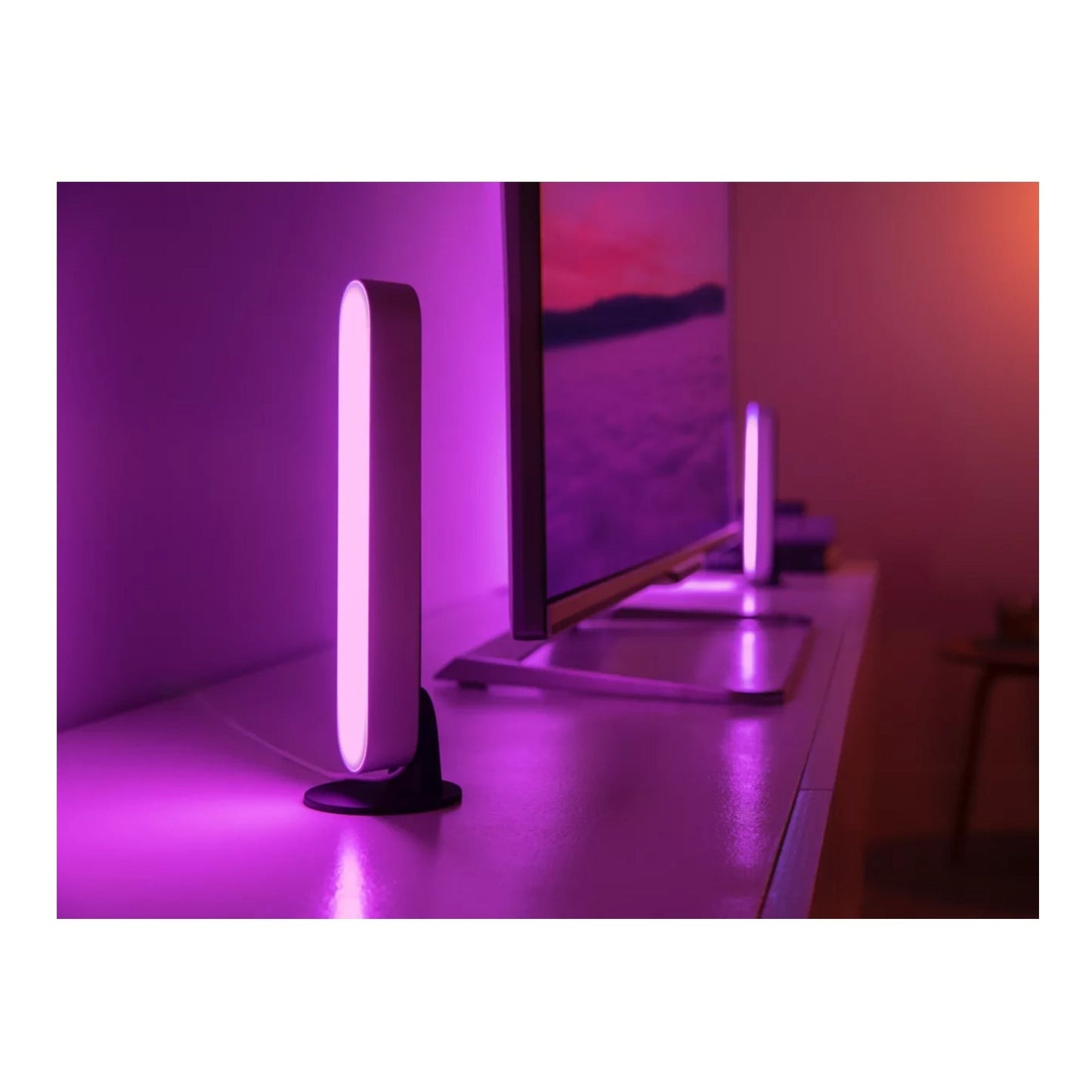 Philips Hue Smart Play Light Bar 2-Pack White and Color Ambiance Smart LED
