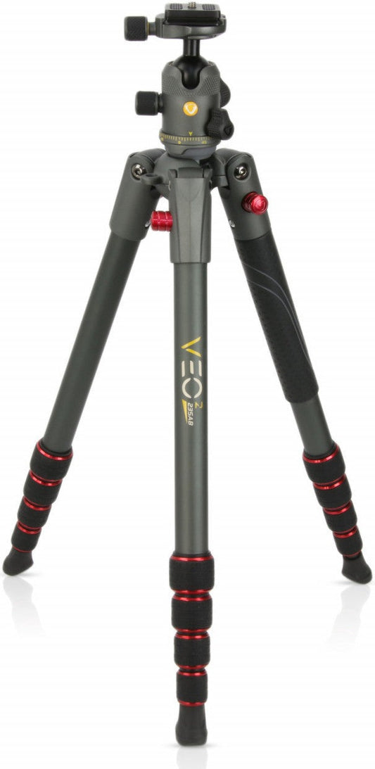 Vanguard Veo 2 235AB Aluminum Travel Tripod w/ Ball Head (Red)