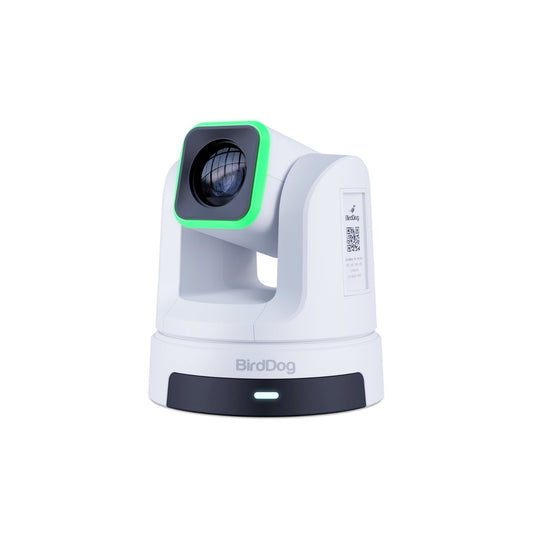 BirdDog X5 Ultra PTZ Camera: Unmatched 4K Performance with AI Tracking and NDI and HX3 (White)