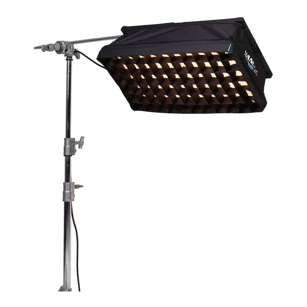 NANLITE PavoSlim 120B Bi-Color LED Panel Light with Quick-Open Softbox